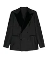 Tagliatore Black Jackets In Black