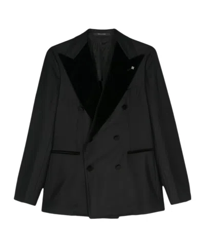 TAGLIATORE DOUBLE-BREASTED BLAZER