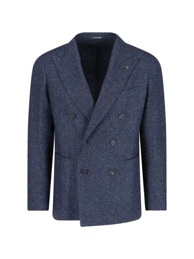 TAGLIATORE DOUBLE-BREASTED BLAZER
