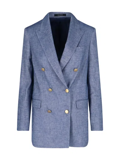 TAGLIATORE DOUBLE-BREASTED BLAZER