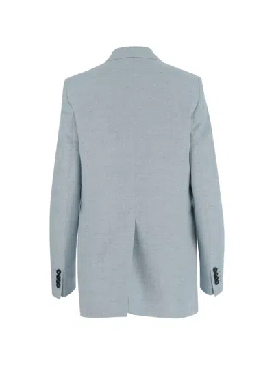 Tagliatore Double-breasted Blazer In Blue