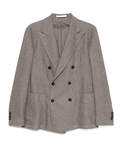 TAGLIATORE TAGLIATORE DOUBLE-BREASTED BLAZER