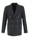 TAGLIATORE DOUBLE-BREASTED BLAZER