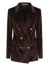 Tagliatore Double-breasted Blazer In Multi