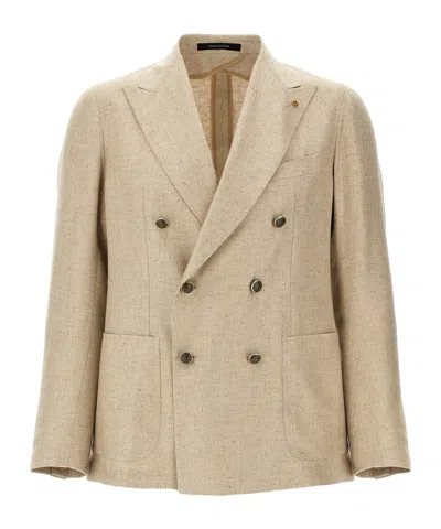 Tagliatore Montecarlo Blazer In Nude