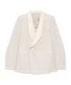 Tagliatore Double-breasted Blazer In Pink