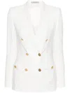 Tagliatore Women's Double-breasted Jacket In White