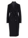 Tagliatore Double-breasted Cashmere Coat In Black