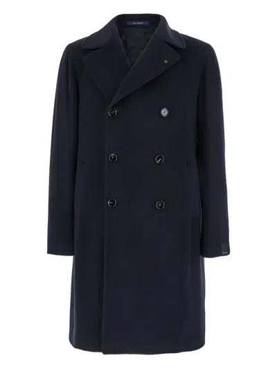 TAGLIATORE DOUBLE-BREASTED CASHMERE COAT