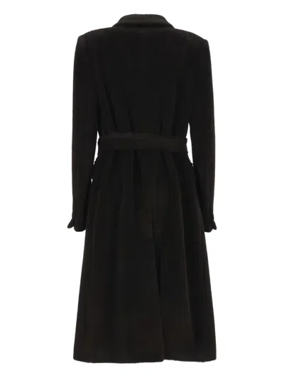 Tagliatore Double-breasted Coat In Brown