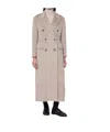 Tagliatore Double-breasted Coat In Neutral
