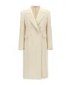 Tagliatore Double-breasted Coat In Nude