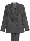Tagliatore Dresses Grey In Grey