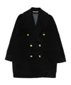 Tagliatore 'blanche' Coat In Black