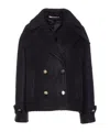 Tagliatore Double-breasted Jacket In Black