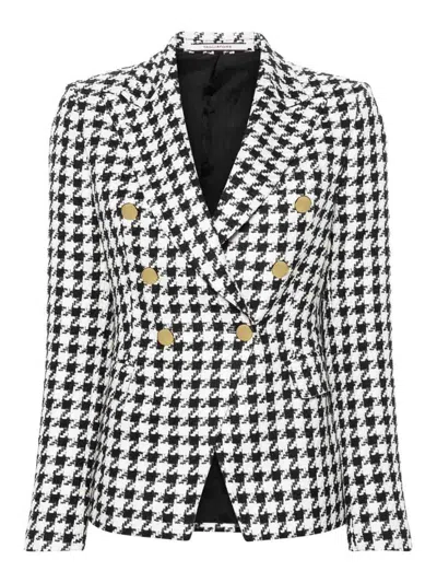 Tagliatore Double-breasted Jacket In Black