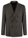 Tagliatore Exclusive Garment Line Blazer In Brown