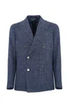 Tagliatore Double-breasted Jacket In Avion