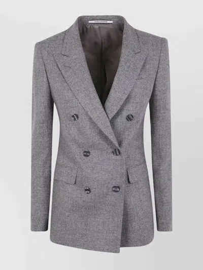 TAGLIATORE DOUBLE-BREASTED JACKET NOTCHED LAPELS