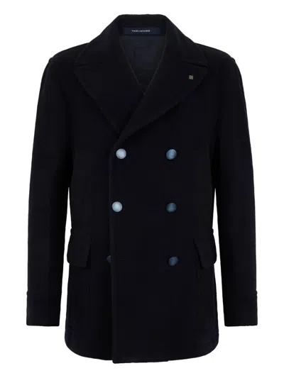 TAGLIATORE DOUBLE-BREASTED LAPEL PEACOAT