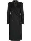 Tagliatore Double-breasted Jacket With Structured Shoulders And Flap Pockets In Grey