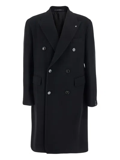 Tagliatore Sherry Wool Coat In Black