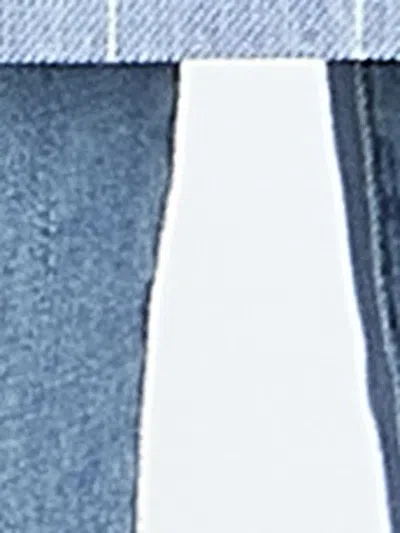 Tagliatore Double-breasted Pinstriped Blazer In Blue