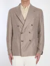 Tagliatore Double-breasted Silk Jacket