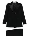 Tagliatore Wool Smoking Suit