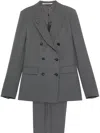 Tagliatore Dresses Grey In Grey