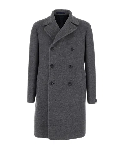 TAGLIATORE TAGLIATORE DOUBLE-BREASTED TAILORED COAT