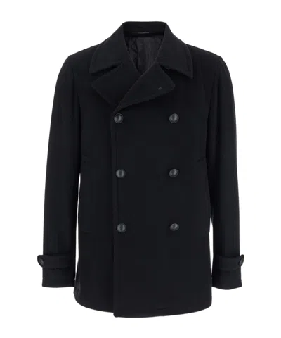 TAGLIATORE TAGLIATORE DOUBLE-BREASTED TAILORED COAT