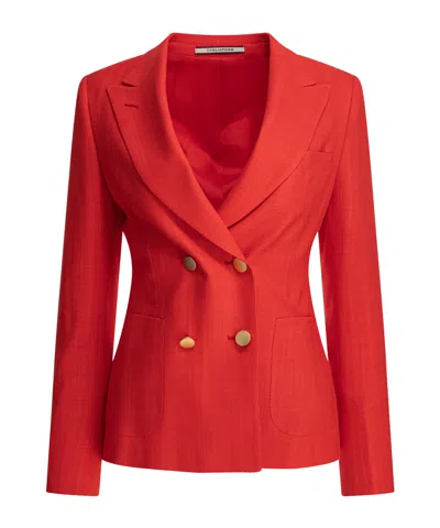 TAGLIATORE TAGLIATORE DOUBLE-BREASTED TAILORED JACKET