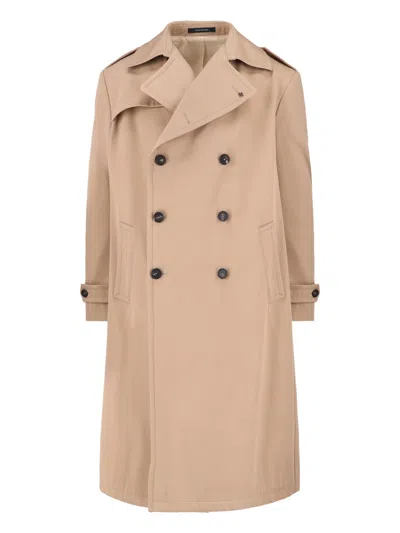 TAGLIATORE DOUBLE-BREASTED TRENCH COAT