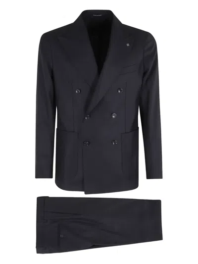 TAGLIATORE DOUBLE-BREASTED TWO-PIECE SUIT