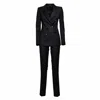 TAGLIATORE DOUBLE-BREASTED TWO-PIECE SUIT SET