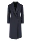 Tagliatore Double-breasted Virgin Wool And Cashmere Coat