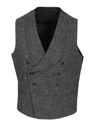 TAGLIATORE DOUBLE-BREASTED WAISTCOAT