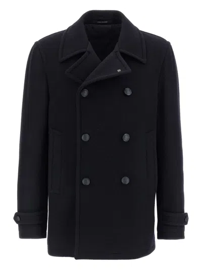 Tagliatore Monaco Lined Jacket In Blue