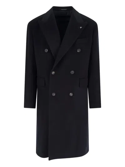 TAGLIATORE DOUBLE-BREASTED WOOL COAT