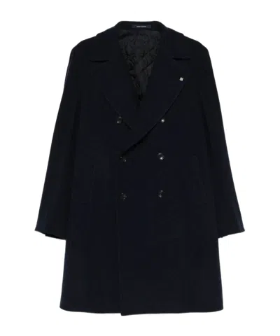 TAGLIATORE DOUBLE-BREASTED WOOL COAT