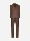 TAGLIATORE DOUBLE-BREASTED WOOL SUIT
