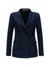 Tagliatore Double-breasted Blazer In Blue