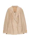Tagliatore Double-breasted Blazer In Neutral