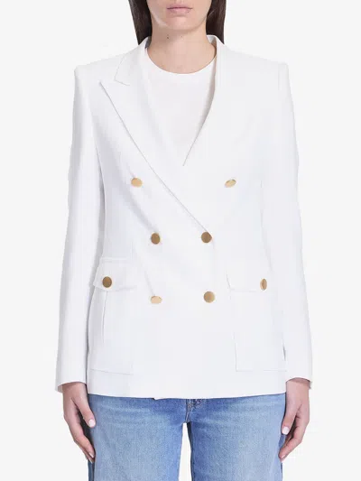 Tagliatore Doublebreasted Blazer In White