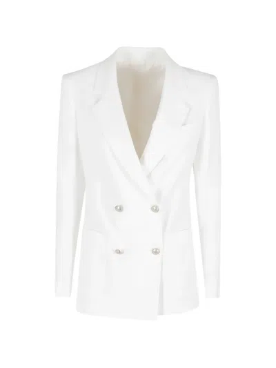 Tagliatore Double-breasted Blazer In Animal Print