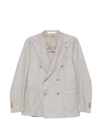 Tagliatore Double-breasted Buttoned Blazer In Multi