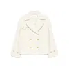 Tagliatore Double-breasted Buttoned Jacket In Neutral