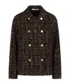 Tagliatore Double-breasted Coat In Multi