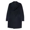 Tagliatore Double-breasted Coat In Multi